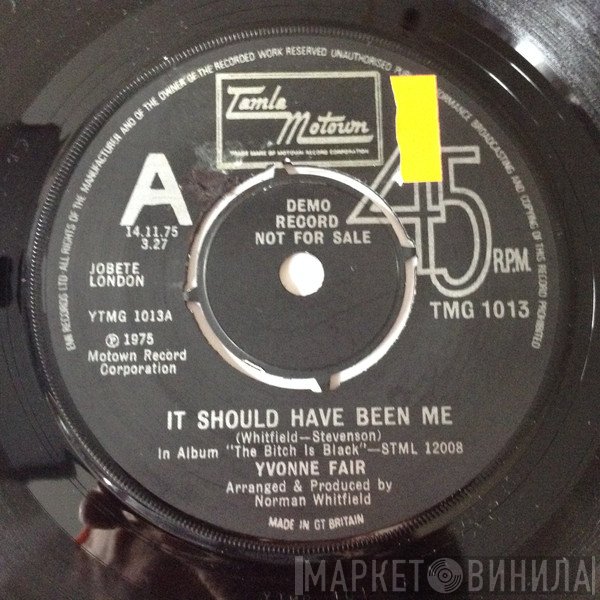 Yvonne Fair - It Should Have Been Me