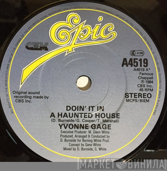 Yvonne Gage - Doin' It In A Haunted House