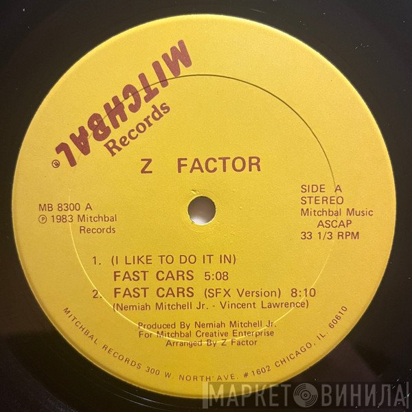 Z-Factor  - (I Like To Do It In) Fast Cars