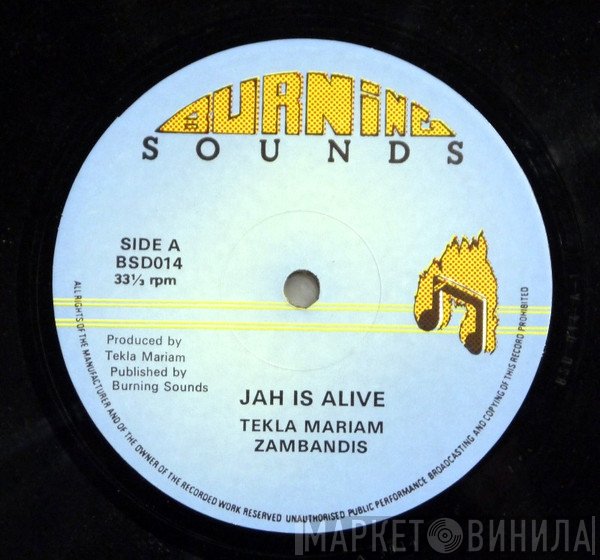 Zabandis, Tekla Mariam - Jah Is Alive / Freedom Fighter