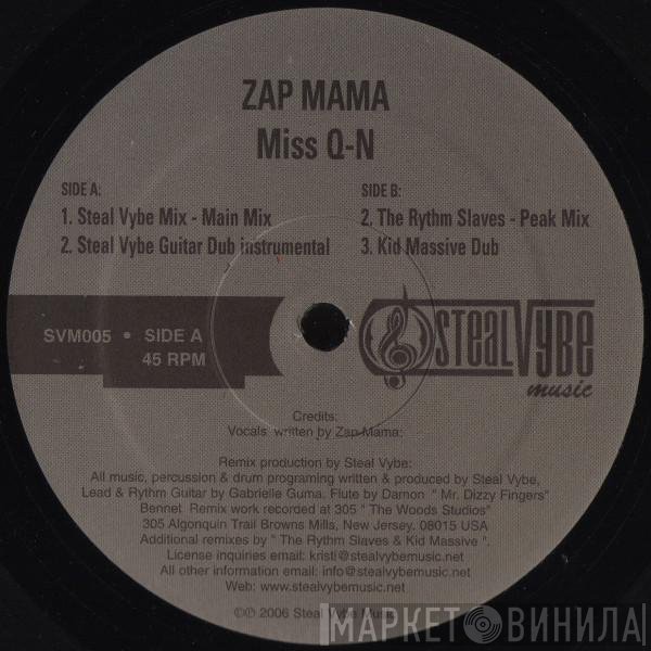 Zap Mama  - Miss Q-N