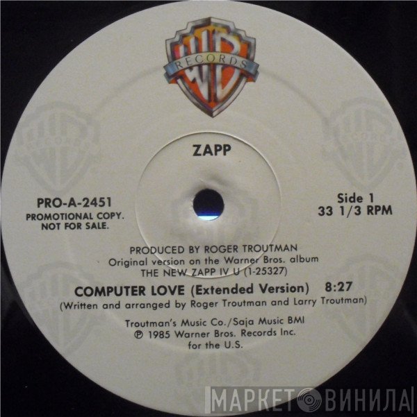 Zapp  - Computer Love