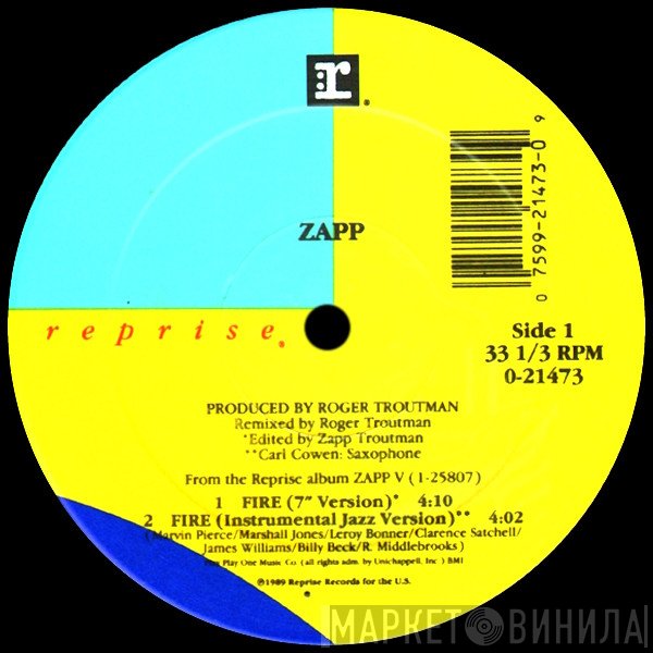 Zapp  - Fire