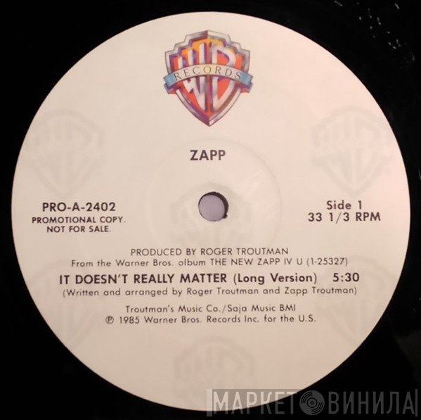 Zapp - It Doesn't Really Matter