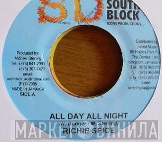 Zebra , Richie Spice - All Day All Night / It No Full