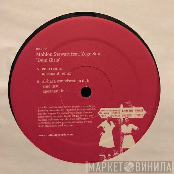 Zege, Mahlon Stewart - Dem Girls (Remixes)