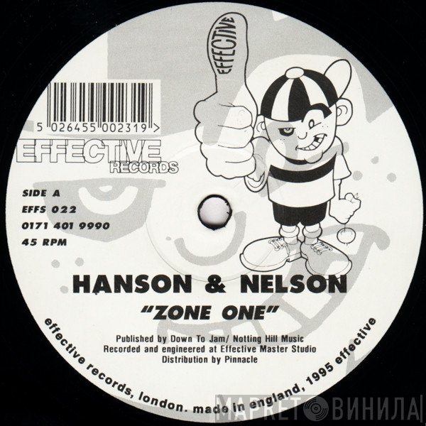 Zero B, Hanson & Nelson - Zone One / Light Fantastic