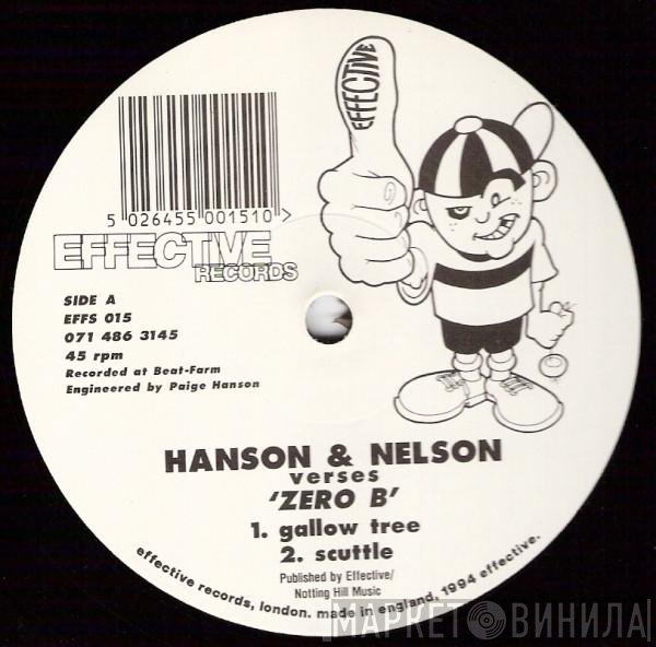Zero B, Hanson & Nelson - Gallow Tree