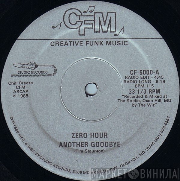 Zero Hour  - Another Goodbye