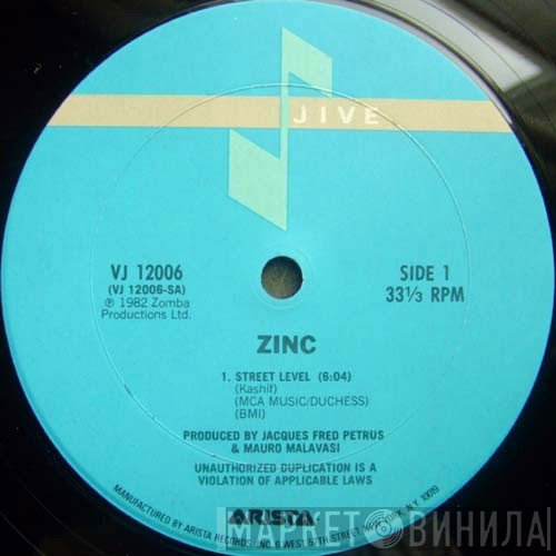 Zinc   - Street Level