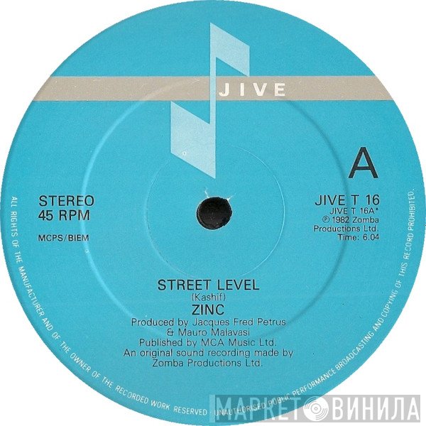 Zinc   - Street Level