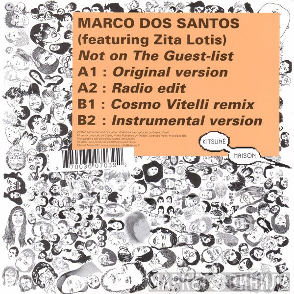 Zita Lotis, Marco Dos Santos - Not On The Guest-list