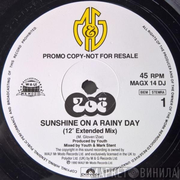 Zoë - Sunshine On A Rainy Day