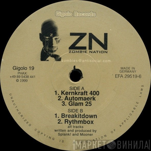Zombie Nation  - Zombie Nation EP