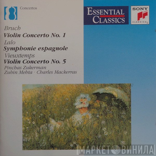 Zubin Mehta, Sir Charles Mackerras, Pinchas Zukerman, Max Bruch, Édouard Lalo, Henri Vieuxtemps - Violin Concerto No. 1 / Symphonie Espagnole / Violin Concerto No. 5