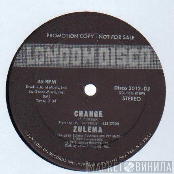 Zulema  - Change