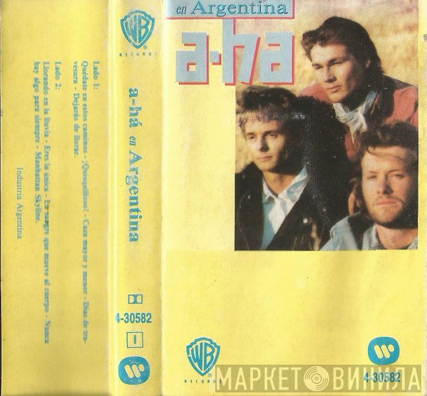 a-ha - En Argentina