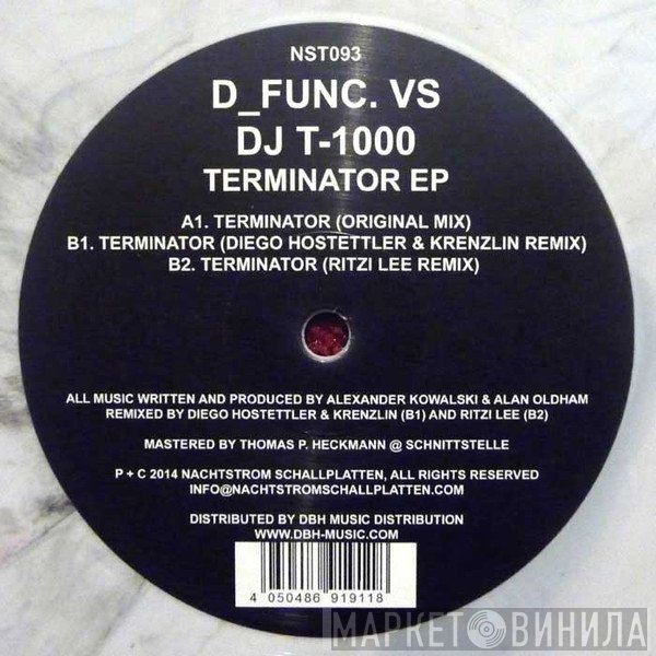 d_func. Vs DJ T-1000  - Terminator EP