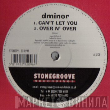 dminor - Can't Let You