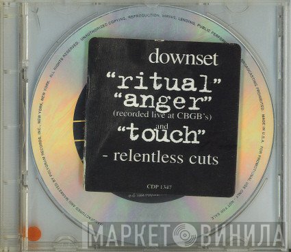 downset.  - Ritual / Anger
