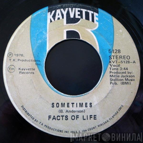 facts of life  - Sometimes