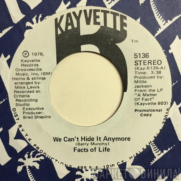 facts of life - We Can't Hide It Anymore