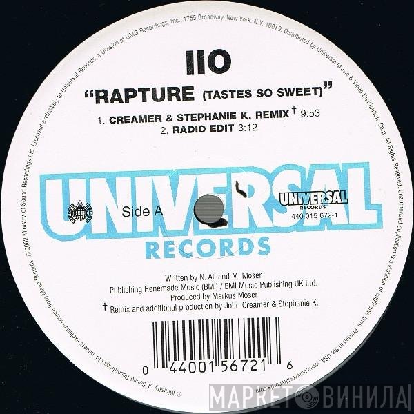 iiO  - Rapture (Tastes So Sweet)