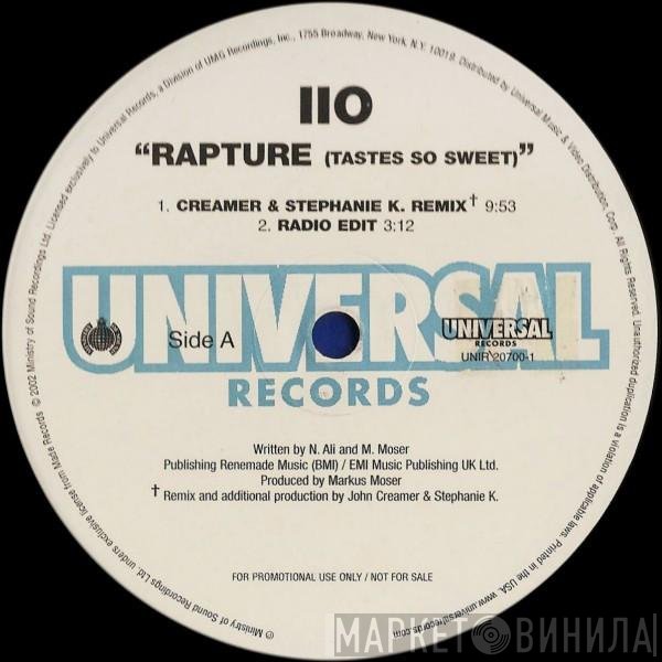 iiO  - Rapture (Tastes So Sweet)