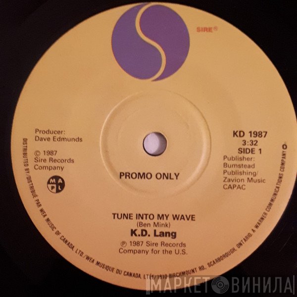 k.d. lang  - Tune Into My Wave
