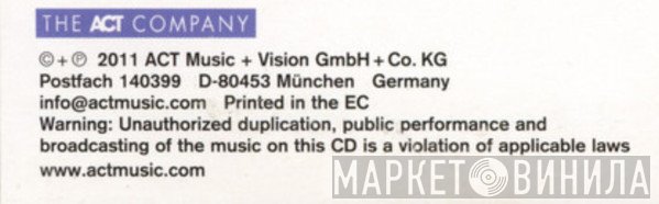 ACT Music + Vision GmbH + Co. KG - Винил CD и Кассеты лейбла ACT Music + Vision GmbH + Co. KG на сайте МаркетВинила