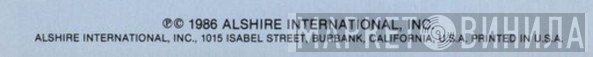 Alshire International, Inc. - Винил CD и Кассеты лейбла Alshire International, Inc. на сайте МаркетВинила