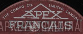Apex Francais - Винил CD и Кассеты лейбла Apex Francais на сайте МаркетВинила