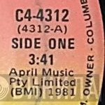 April Music Pty. Ltd. - Винил CD и Кассеты лейбла April Music Pty. Ltd. на сайте МаркетВинила