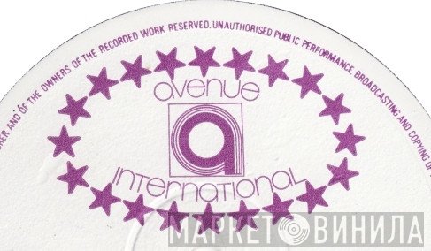 Avenue International - Винил CD и Кассеты лейбла Avenue International на сайте МаркетВинила