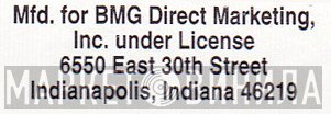 BMG Direct Marketing, Inc. - Винил CD и Кассеты лейбла BMG Direct Marketing, Inc. на сайте МаркетВинила