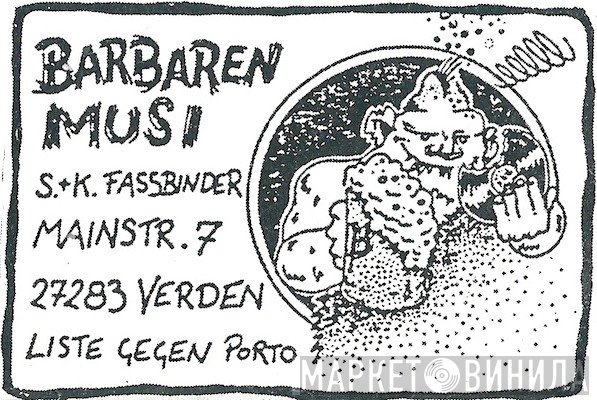 Barbaren Musi - Винил CD и Кассеты лейбла Barbaren Musi на сайте МаркетВинила
