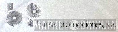 Barsa Promociones, S.A. - Винил CD и Кассеты лейбла Barsa Promociones, S.A. на сайте МаркетВинила