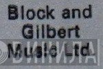 Block & Gilbert Music Ltd. - Винил CD и Кассеты лейбла Block & Gilbert Music Ltd. на сайте МаркетВинила