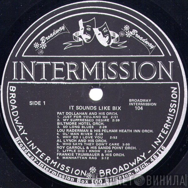 Broadway Intermission - Винил CD и Кассеты лейбла Broadway Intermission на сайте МаркетВинила
