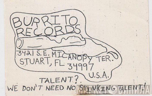 Burrito Records  - Винил CD и Кассеты лейбла Burrito Records (2) на сайте МаркетВинила