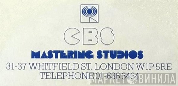 CBS Studios, London - Винил CD и Кассеты лейбла CBS Studios, London на сайте МаркетВинила