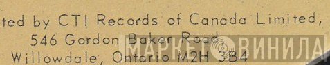 CTI Records Of Canada Ltd. - Винил CD и Кассеты лейбла CTI Records Of Canada Ltd. на сайте МаркетВинила