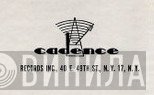 Cadence Records, Inc. - Винил CD и Кассеты лейбла Cadence Records, Inc. на сайте МаркетВинила