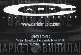 Cartel - Винил CD и Кассеты лейбла Cartel на сайте МаркетВинила