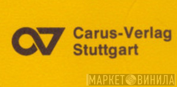 Carus-Verlag - Винил CD и Кассеты лейбла Carus-Verlag на сайте МаркетВинила
