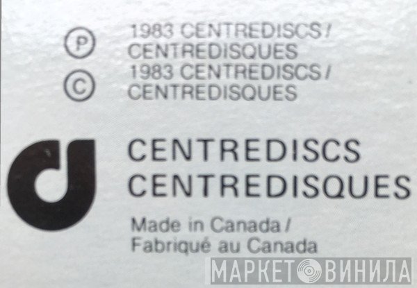 Centrediscs - Винил CD и Кассеты лейбла Centrediscs на сайте МаркетВинила