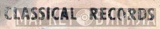 Classical Records  - Винил CD и Кассеты лейбла Classical Records (2) на сайте МаркетВинила