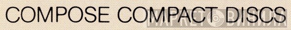 Compose Compact Discs - Винил CD и Кассеты лейбла Compose Compact Discs на сайте МаркетВинила