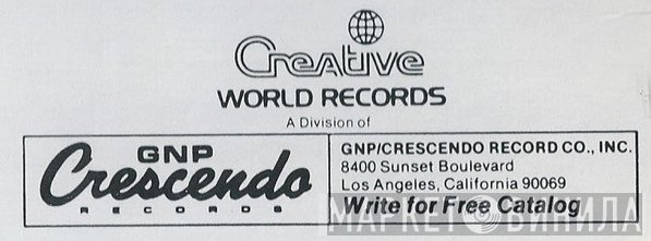 Creative World Records - Винил CD и Кассеты лейбла Creative World Records на сайте МаркетВинила