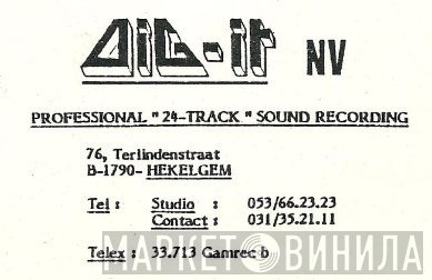 Dig-It Studio - Винил CD и Кассеты лейбла Dig-It Studio на сайте МаркетВинила